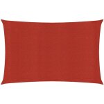 Design in - voile d'ombrage, toile d'ombrage, voile de parasol 160 g / m² rouge 2x5 m pehd cfw80763 Design in - voile d'ombrage, toile d'ombrage, voile de parasol 160 g / m² rouge 2x5 m pehd cfw80763