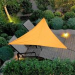 Jamais utilis]voile d'ombrage, toile d'ombrage, voile triangulaire, auvent tissu impermable  l'eau, ...