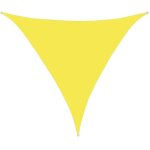 Voile d'ombrage triangulaire 2x2x2m imperm�able toile ombrage uv protection pour patio jardin, terrasse, ...