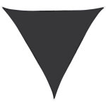 Voile d'ombrage triangulaire 2x2x2m imperm�able toile ombrage uv protection pour patio jardin, terrasse, ...