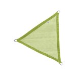 Nesling - voile d'ombrage triangulaire 360 x 360 x 360 cm coloris vert lime