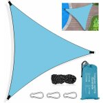 Voile d'ombrage triangulaire, 3 x 3 x 3m toile ombrage triangle imperméable, avec protection uv et hdpe ... Voile d'ombrage triangulaire, 3 x 3 x 3m toile ombrage triangle imperméable, avec protection uv et hdpe ...