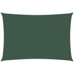Voile de parasol?voile d'ombrage?toile d'ombrage tissu oxford rectangulaire 2, 5x4, 5m vert fonc� cfw84630 ...