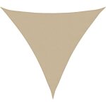 Design in - voile d'ombrage voile de parasol toile d'ombrage tissu oxford triangulaire 3x3x3 m beige ... Design in - voile d'ombrage voile de parasol toile d'ombrage tissu oxford triangulaire 3x3x3 m beige ...