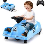 Voiture �lectrique 12v pour enfants, camion utv avec t�l�commande, 3 vitesses, lumi�res led, musique, ...