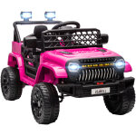 Voiture �lectrique 4x4 t�l�command�e pour enfants, 2, 4 ghz, 2 moteurs 12 v, vitesse r�glable, musique, ...