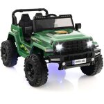 Northix - voiture electrique pour enfants 2 places 24 v avec telecommande musique klaxon et lumieres ...