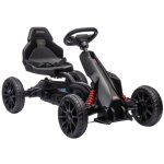 Voiture �lectrique karting enfant 3 - 8 ans - si�ge r�glable, p�dales & frein � main - v�hicule p�dalier ...