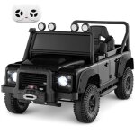 Voiture jouet land rover sous licence voiture electrique 12v pour enfants avec t�l�commande parentale ...