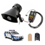 De voiture sir�ne de police, 12v 100w 7 tons sir�ne de police alarme voiture, car siren vehicle horn ...