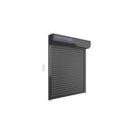 Volet roulant solaire radio - tlcommand h 160 cm x l 150 cm alu gris