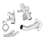 Volkswagen mk4 golf tuyau d'eau en aluminium joint de tuyau d'eau de voiture, ensemble de 4 pi�ces 06a121132a ...