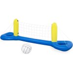 Volley - ball gonflable jouet de piscine, ensemble complet de volley - ball, ballon gonflable et filet ...