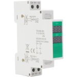 Voltm�tre sur rail din dc 11v � 310v, plage de tension, affichage num�rique lcd, compteur � montage din ...