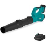 Vonroc - souffleur de feuilles sans fil 20v - design axial - vitesse d'air 129 km / u - volume d'air ...