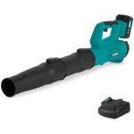 Vonroc souffleur de feuilles sans fil 20v - design axial - vitesse d'air 129 km / u - volume d'air 7m3 ...