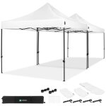 Vonroc - tente de r�ception premium easy - up ? 6x3 m ensemble incl. 2x tente de f�te et 1x kit de connexion ...