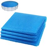 Vounot® bâche à bulles piscine ronde Ø305cm bleu - 120µm - découpable - bâche solaire film chauffant ... Vounot® bâche à bulles piscine ronde Ø305cm bleu - 120µm - découpable - bâche solaire film chauffant ...