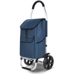 Vounot� chariot de courses 2 en 1 pliable aluminium - caddie et diable - sac imperm�able - 2 roues - ...