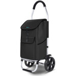 Vounot� chariot de courses 2 en 1 pliable aluminium - caddie et diable - sac imperm�able - 2 roues - ...