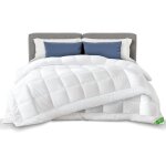 Vounot - couette 4 saisons 220x240cm 500gsm blanc - couette hiver 3 en 1 douce respirante en microfibre ...
