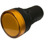 Voyant led orange 230vca pour armoire �lectrique - �tanche ip67 - per�age 22mm