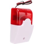 Voyant de sécurité, alarme de sécurité sonore et visuelle, alarme sonore et clignotante rouge résistante ... Voyant de sécurité, alarme de sécurité sonore et visuelle, alarme sonore et clignotante rouge résistante ...