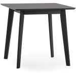 Table à manger pomago 80x80 cm couleur noir Table à manger pomago 80x80 cm couleur noir