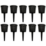 Vtizikl 10pcs / set d'engrais couvercle panier bonsai plantation p�pini�re d'engrais bo�te � out