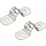 Vtizikl 50 pi�ces 8mm u - tube 304 colliers de serrage en acier inoxydable colliers de fixation de tuyau ...