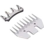 Vtizikl 9 dents droite lame de cisaillement de mouton et peignes lames de tondeuse de ch�vre de remplacement ...