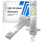 Vtizikl ampoule h1 led, am�liorer 100w 22000lm 6000k blanc froid 400% super bright led h1, kit de conversion ...