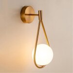 Vtizikl applique murale chambre, led vintage applique murale int�rieur ronde industrielle ajustable lampe ...