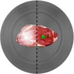 Vtizikl diffuseur de chaleur pour cuisini�re � gaz - plaque de cuisson � induction ronde anti - adh�sive ...