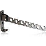 Vtizikl �tendoir � linge pliable pour balcon sans per�age, s�choir � linge, barre t�lescopique invisible, ...