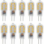 Vtizikl lablanc ampoule led g4 12v, 2w equivalent 10w halog�ne lampe, pas de scintillement 200lm, blanc ...