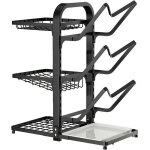 Vtizikl rack  pices et  couvercles de casserole en acier au carbone - tagre  assiettes et  pices ...