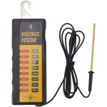 Vtizikl testeur de tension de cl�ture �lectrique, 8 n�ons maximum 12kv d�tecteur de d�faut de cl�ture ...