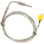 Vtizikl thermocouple egt de type k pour sonde de temp�rature des gaz d'�chappement avec embout et connecteur ...
