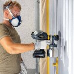 Wagner - pistolet  peinture finishcontrol 4000 standardspray 18 v 2x4 0 ah accu.