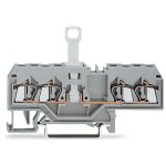 Wago - 280 - 685 borne sectionnable pour 4 conducteurs 4c / 2, 5 mm / cfmc / gris