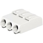 Wago - bornier � ressort 2060 - 453 / 998 - 404 0. 75 mm� nombre de p�les 3 blanc 1 pc(s) y899331