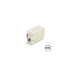 Wago - pack de 10 connecteurs rapides  clip rigide 3 voies de 2, 5mm maximum (400v 24a) pour conducteurs ...