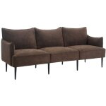 Wahson office chairs - wahson canap� 3 places en chenille canap� d'angle, pieds m�tal, meuble rembourr� ...