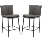 Wahson office chairs - tabouret de bar lot de 2 tabourets de bar cuir avec pied mtal, wahson bar coussin ...