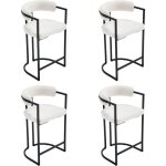 Wahson office chairs - tabouret de bar lot de 4 tabourets bar avec accoudoirs et dossier chaise de bar ... Wahson office chairs - tabouret de bar lot de 4 tabourets bar avec accoudoirs et dossier chaise de bar ...