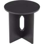Wahson table basse en bois pour chambre � coucher, table d?appoint ronde en mdf, bout de canap� de salon, ...