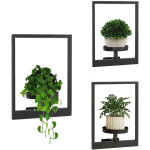 Wall planters for indoor plants plant holders plant stand indoor wall decor hanger window plant shelves ...
