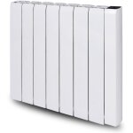 Warm tech - radiateur inertie céramique 2000 w horizontal blanc, timer 7 jours, 4 modes Warm tech - radiateur inertie céramique 2000 w horizontal blanc, timer 7 jours, 4 modes