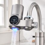 Aiperq ? robinet de filtration d'eau avec affichage led ? �limine chlore et m�taux lourds ? filtre anti ...